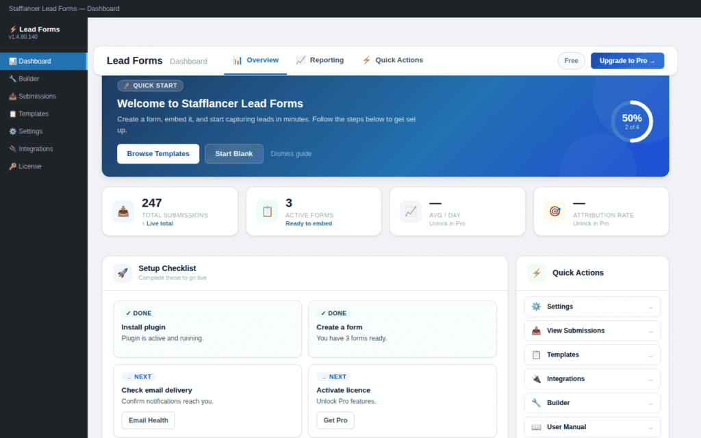 Stafflancer Lead Form
