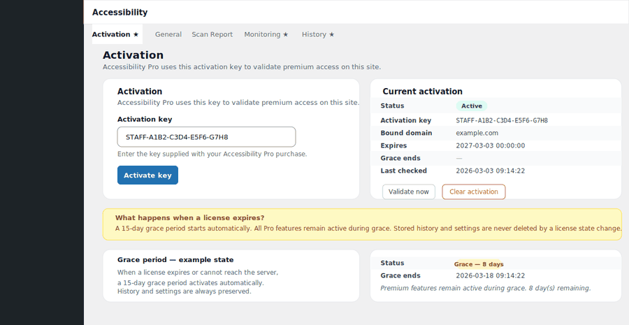 Stafflancer Accessibility