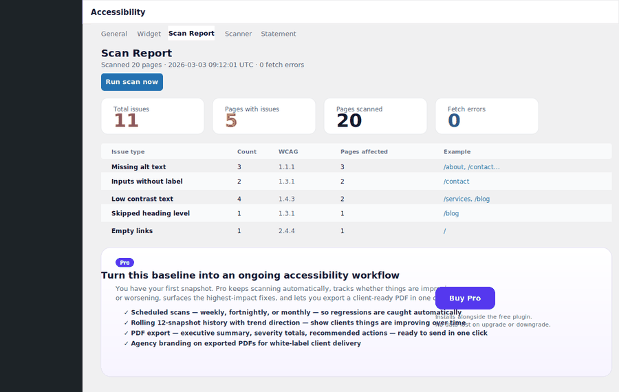 Stafflancer Accessibility