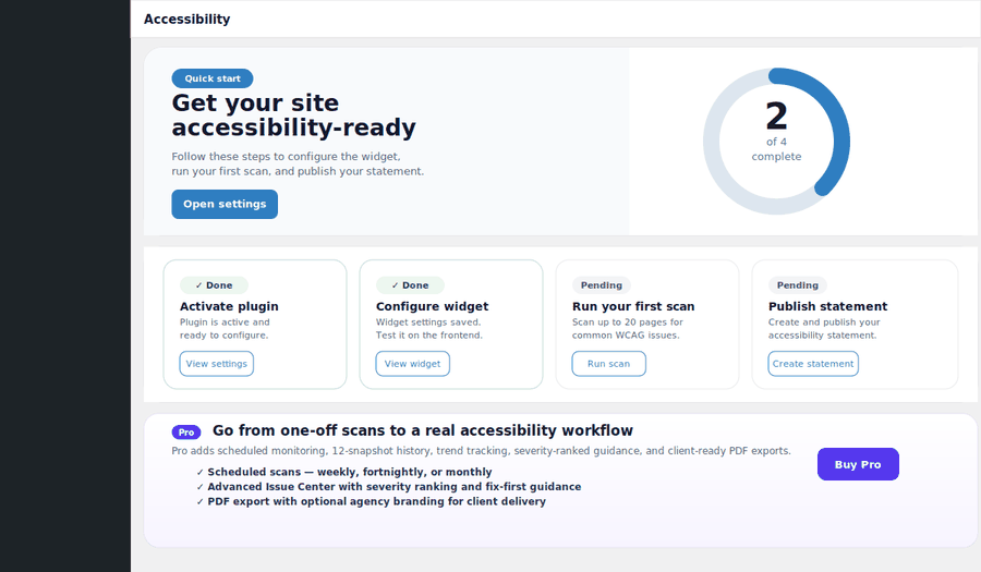 Stafflancer Accessibility