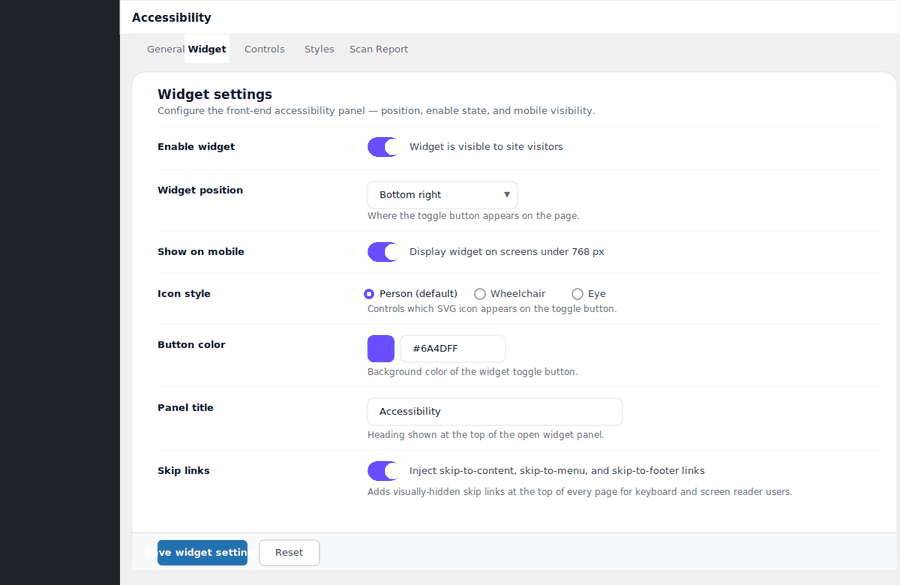 Stafflancer Accessibility